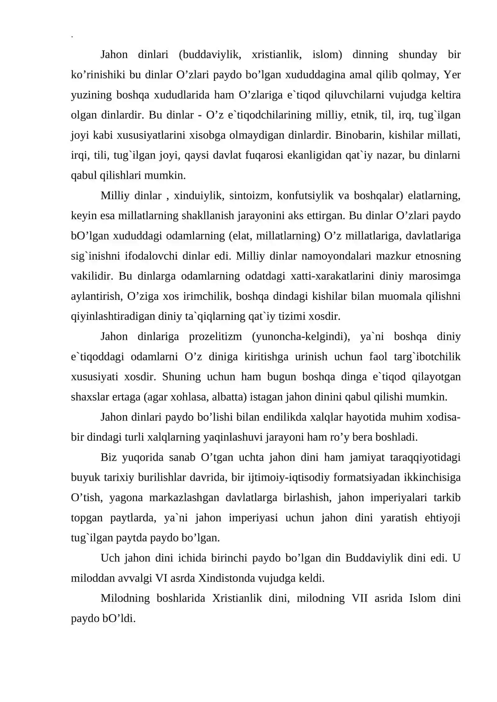 Buddizmning asosiy aqidalari va taʼlimoti 2