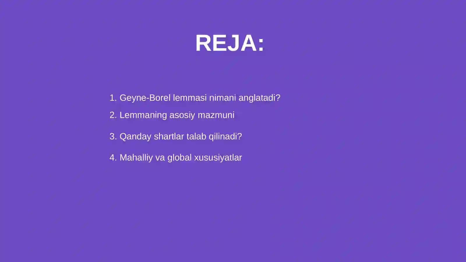 Geyne-Borel lemmasi 2