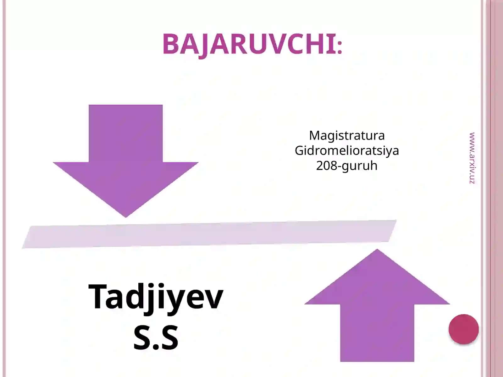 TAFAKKUR INERSIYASISNG AMAL QILISH MEXNAZIZMLARI 2