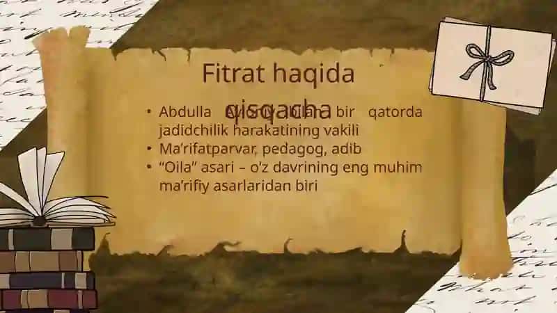 A. Fitratning “Oila” asari 2