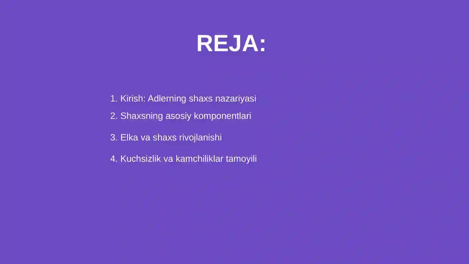 A.Adlerning individual shaxs nazaryasi 2