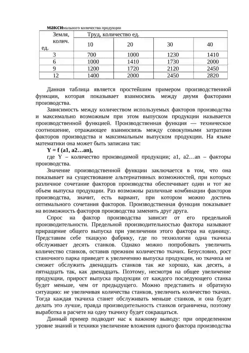ТЕМА 10. ТЕОРИЯ ПРОИЗВОДСТВА 2