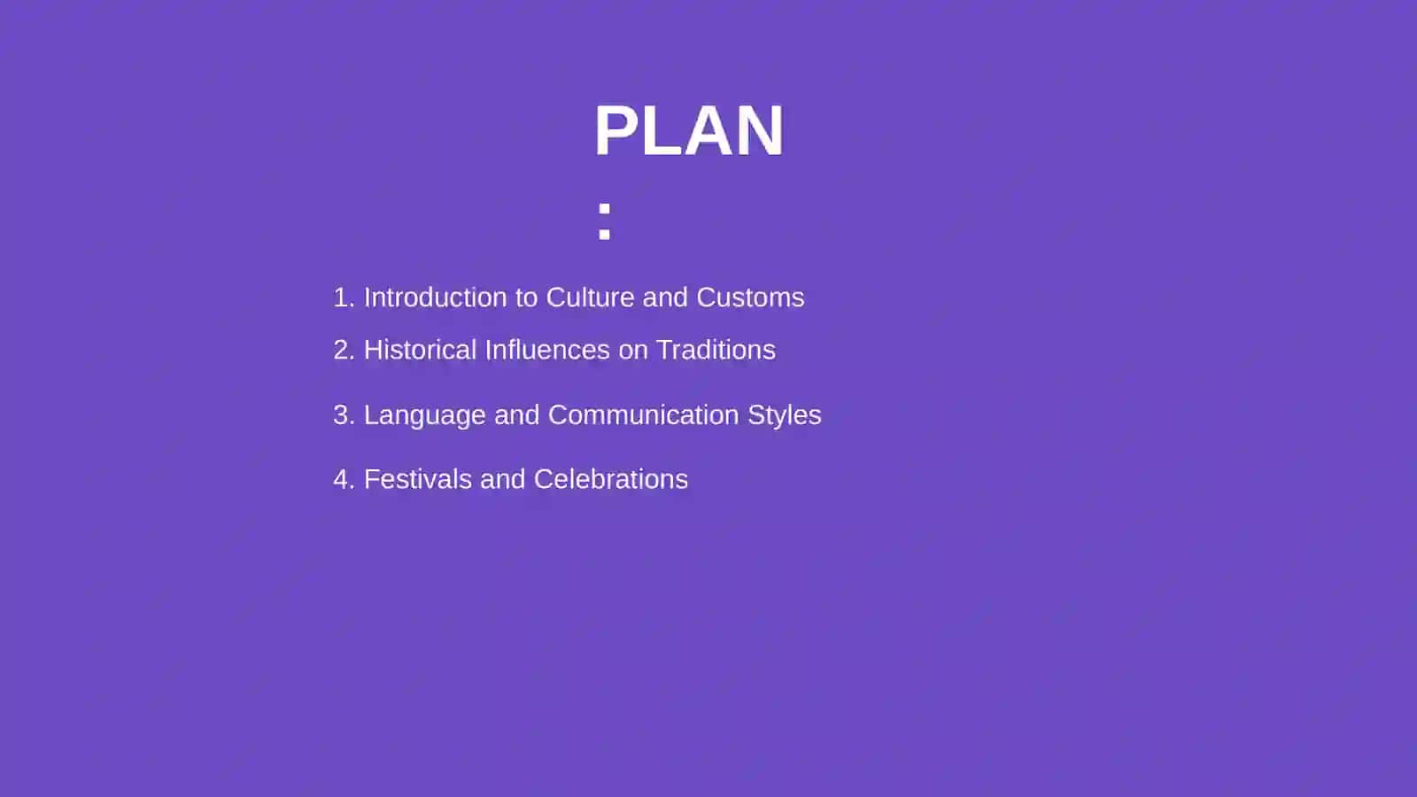 Culture and Customs 2
