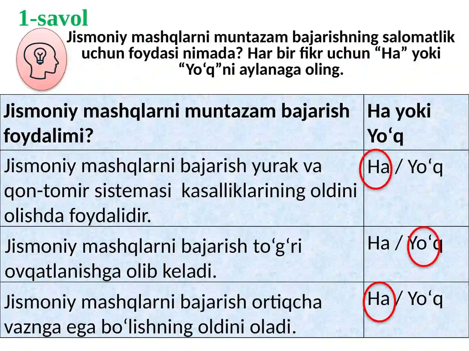 Jismoniy mashqlar 2