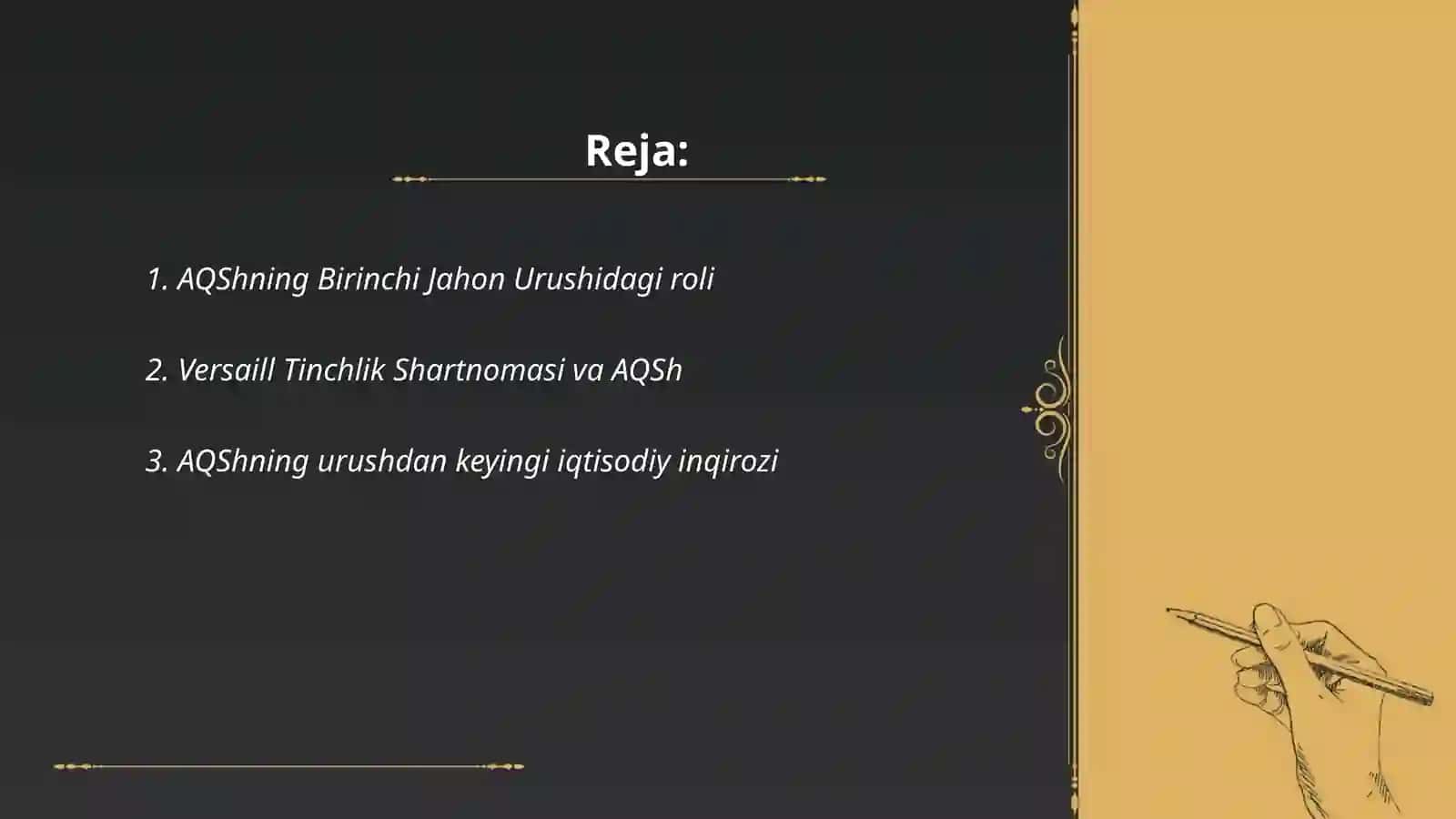 AQSh: Birnchi Jahon Urushidan Keyin AQSh 2