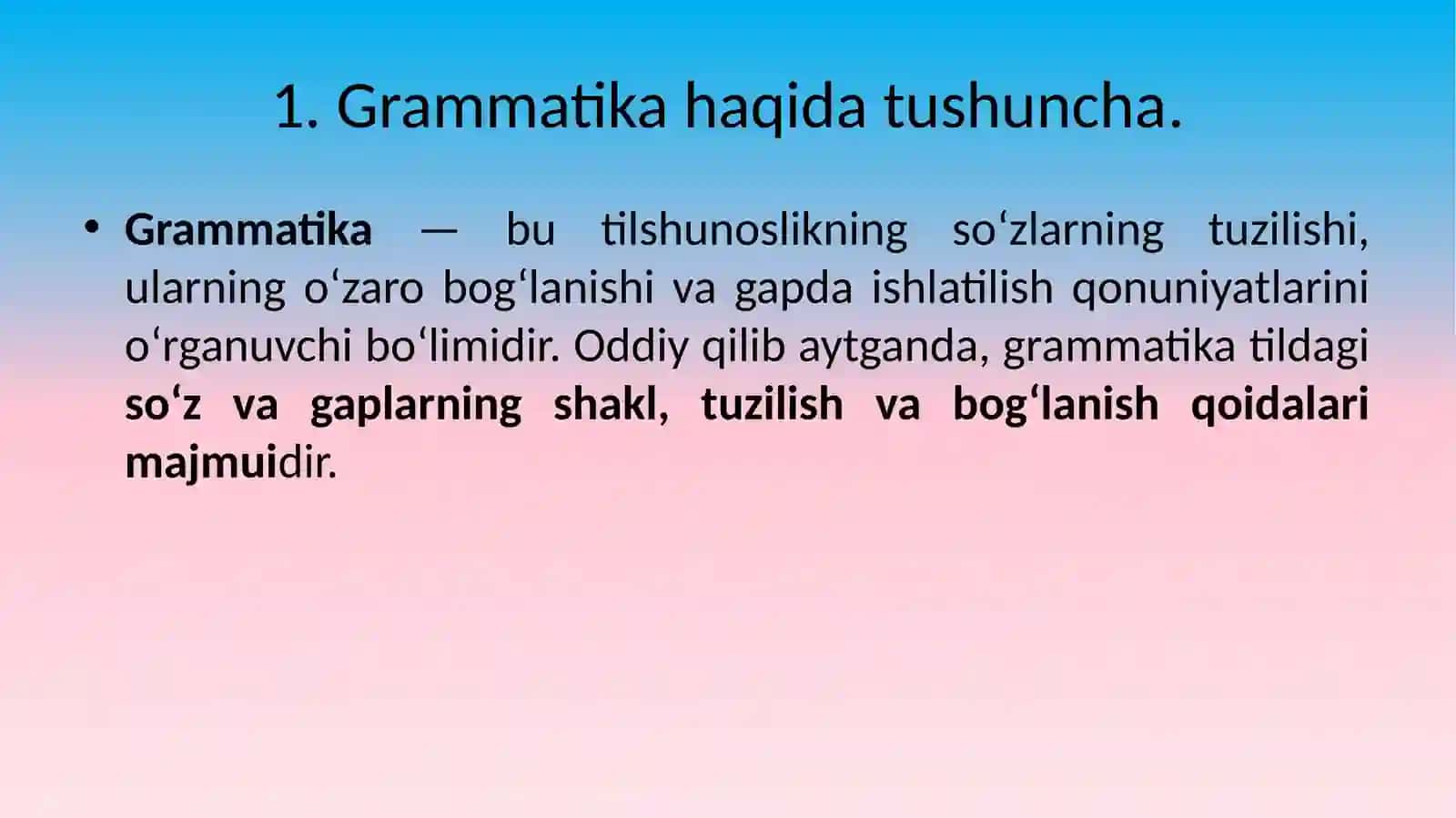 Grammatika 2
