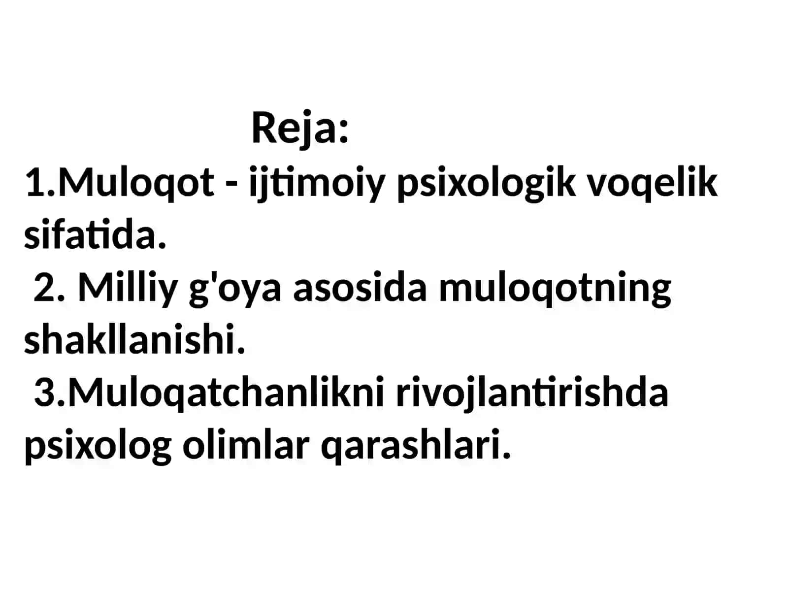 Muloqot-ijtimoiypsiologik voqelik sifatida 2