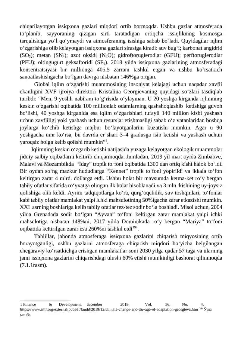 Ekologik muammolarning turlari 2