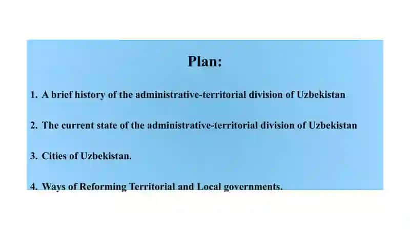 Administrative-territorial division of Uzbekistan 2