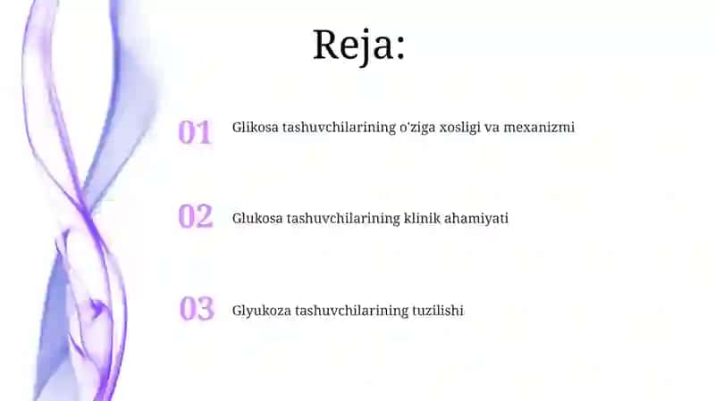 Glyukoza tashuvchilari 2