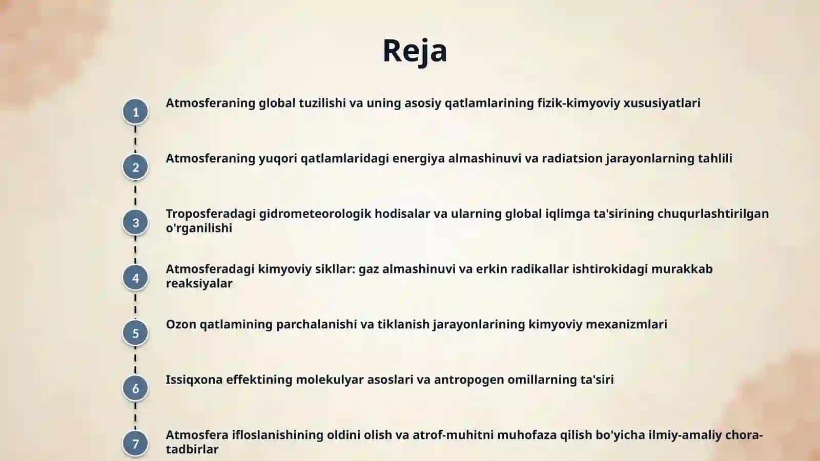Atmosferadagi fizik Va Kimyoviy jarayonlar 2