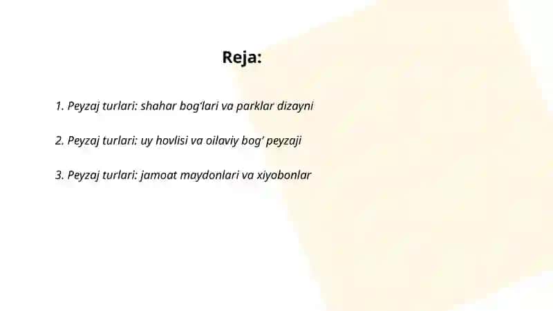Peyzaj dizayni 2