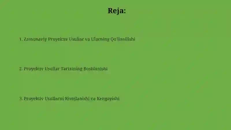 Proyektiv metodikalar tarixi 2