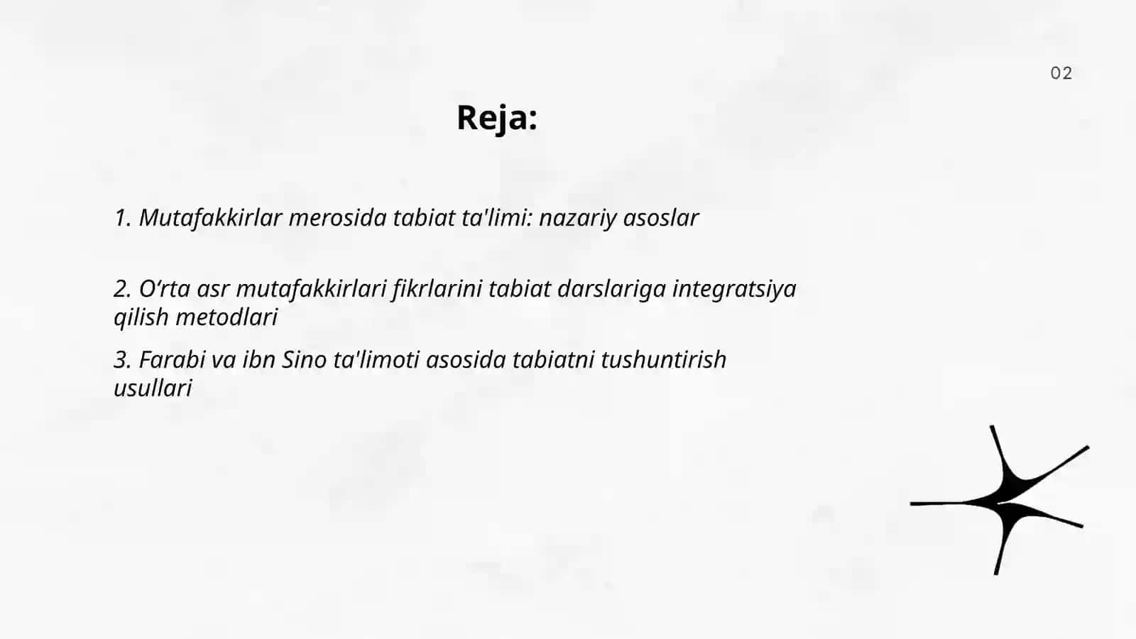 Mutafakkirlar merosida tabiat ta'limi: nazariy asoslar 2