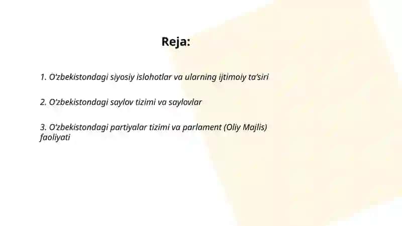 Oʻzbekistondagi ijtimoiy-siyosiy vaziyatlar 2