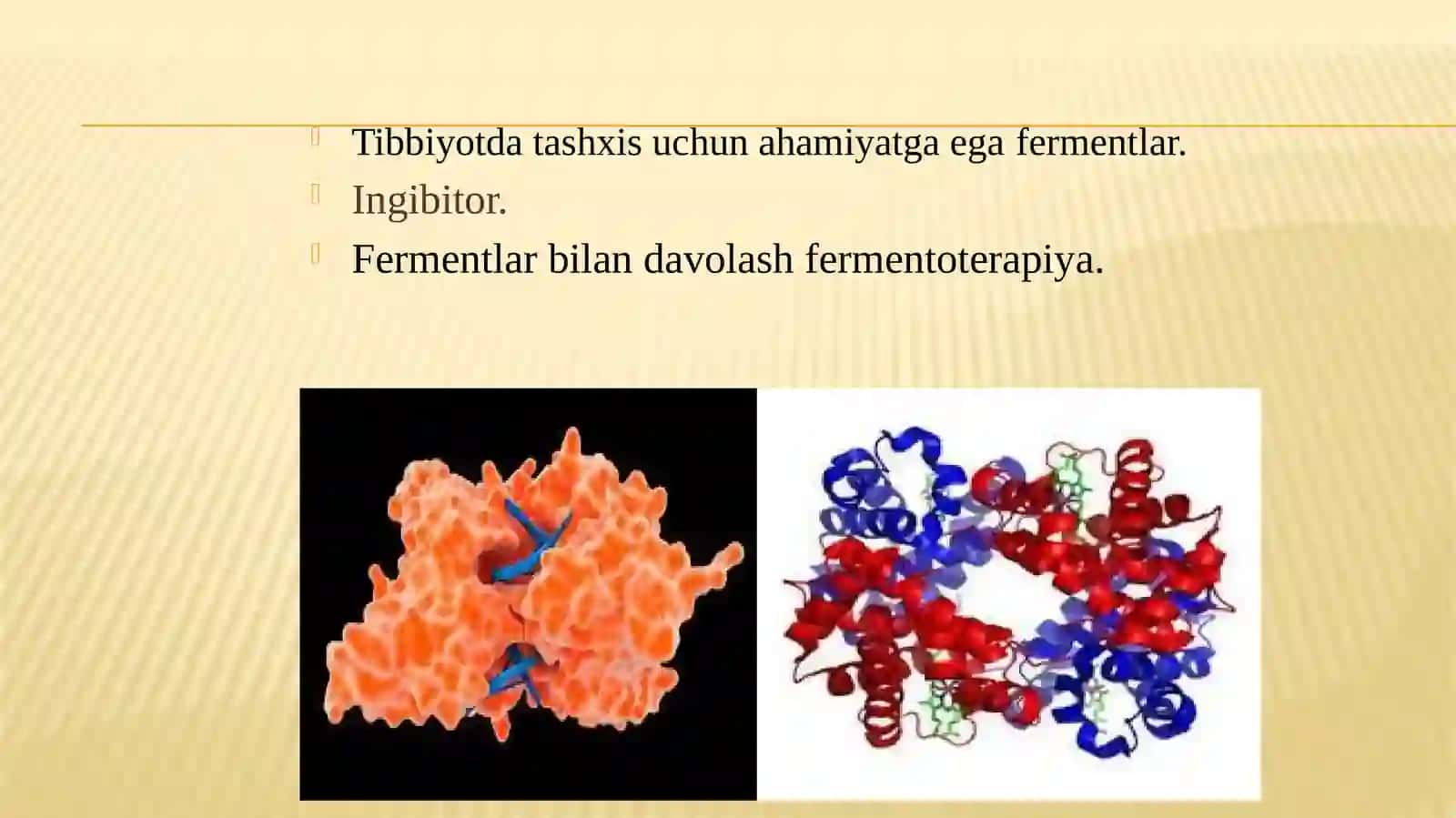 Fermentlar faolligining boshqarilishi 2