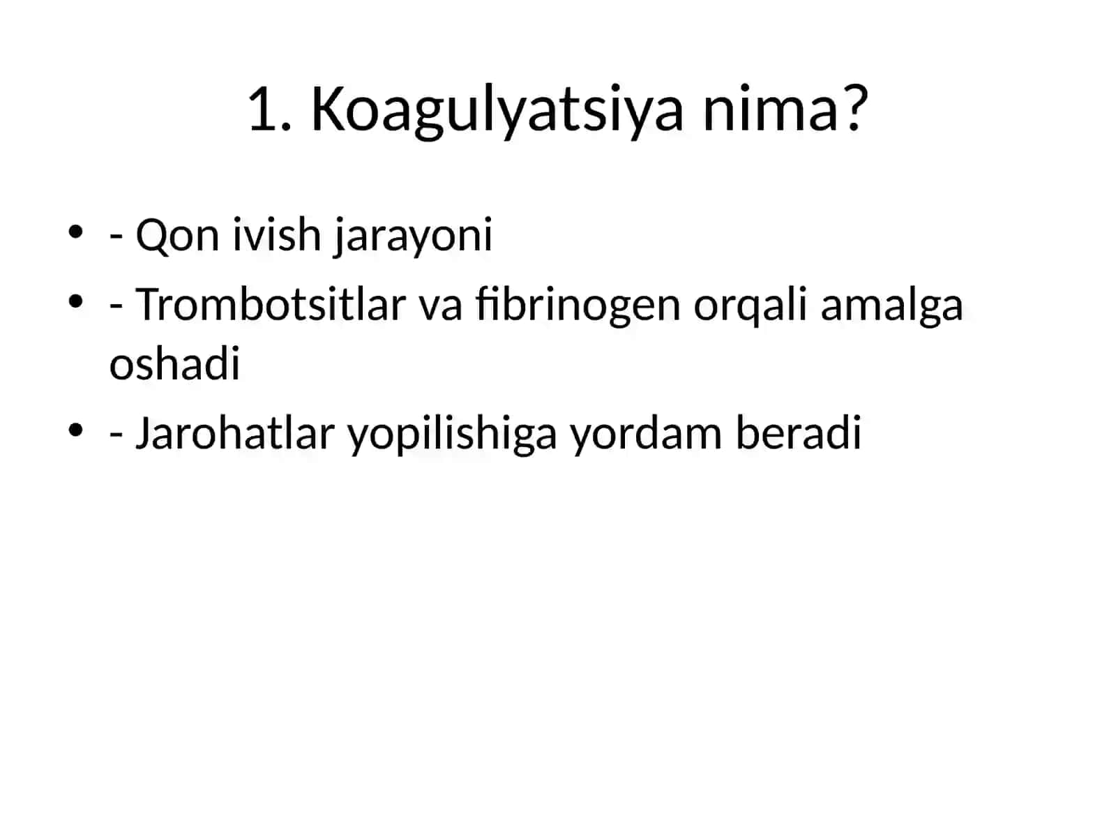 KOAGULYATSIYA VA ANTIKOAGULYANTLAR DIALIZDA 2