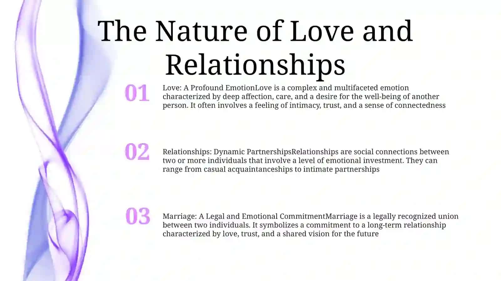 Love Relationship And Marriage 2