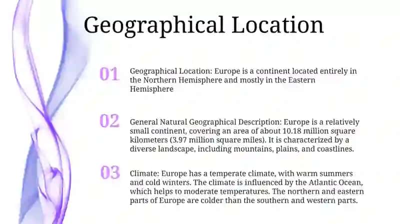 General Natural Geographical Description Of Europe 2