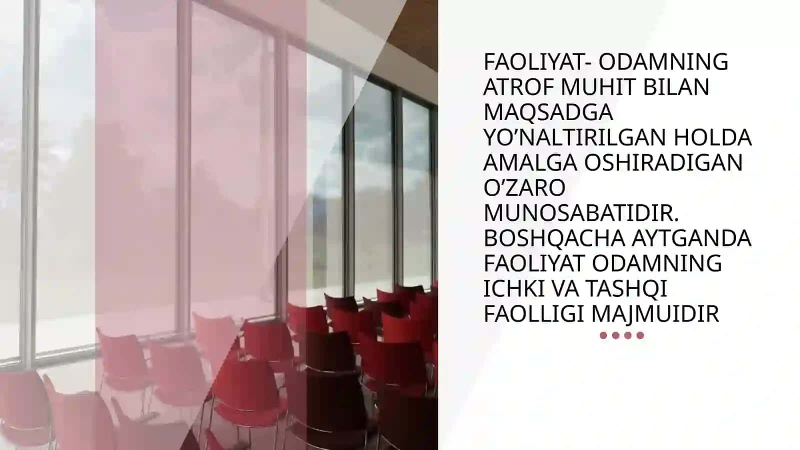 FAOLIYAT VA XULQ MOTIVATSIYASI 2