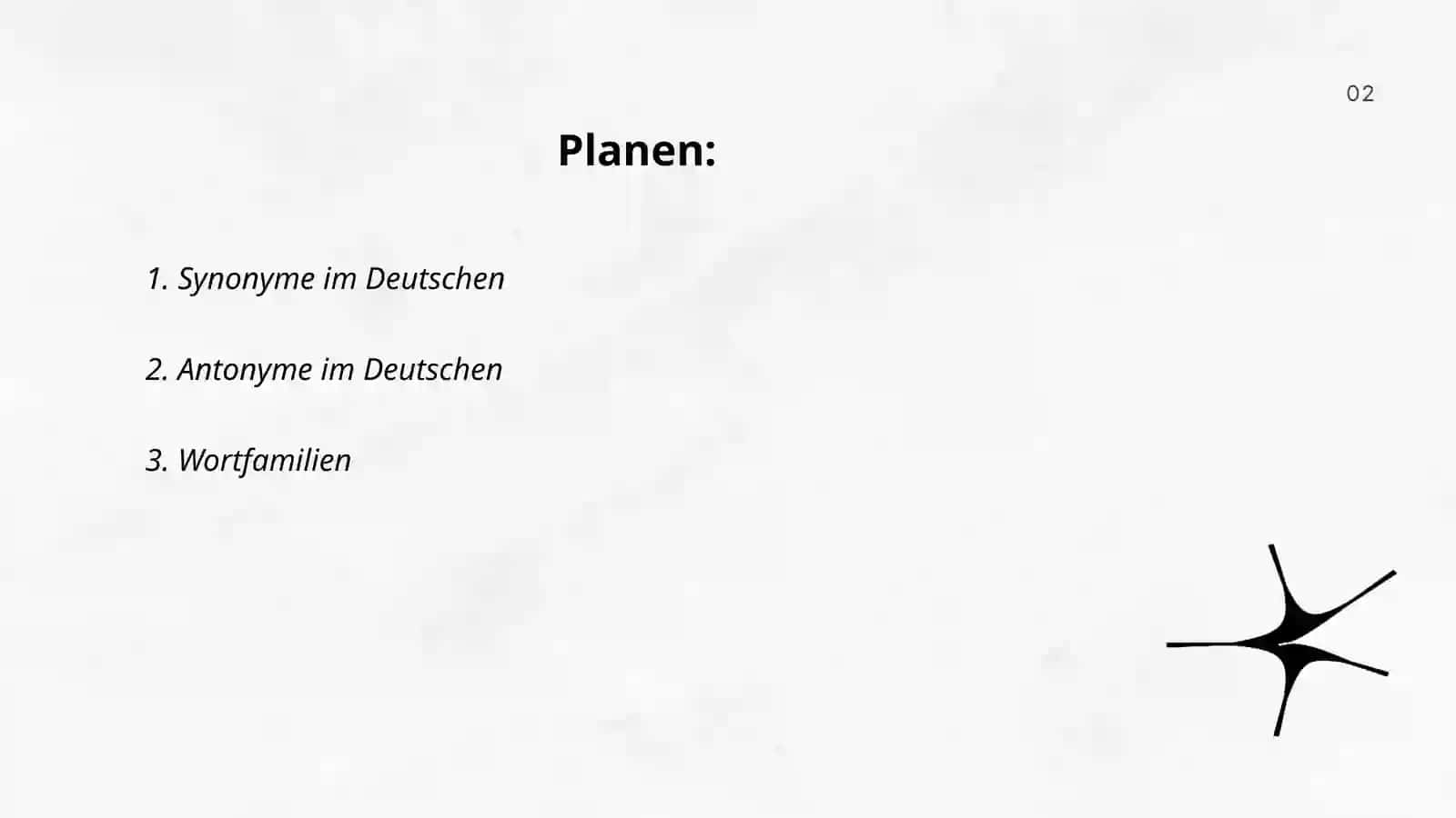 Synonyme und Antonyme 2