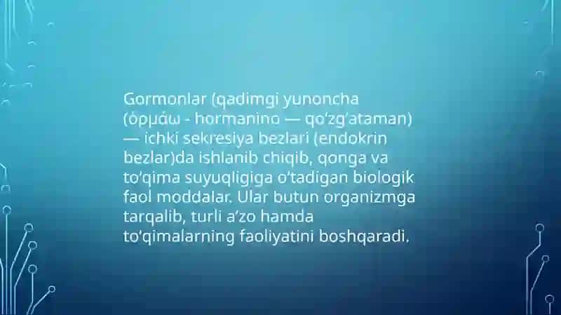 Garmonlar haqida umumiy ma'lumot 2