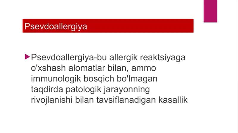 Psevdoallergiya 2