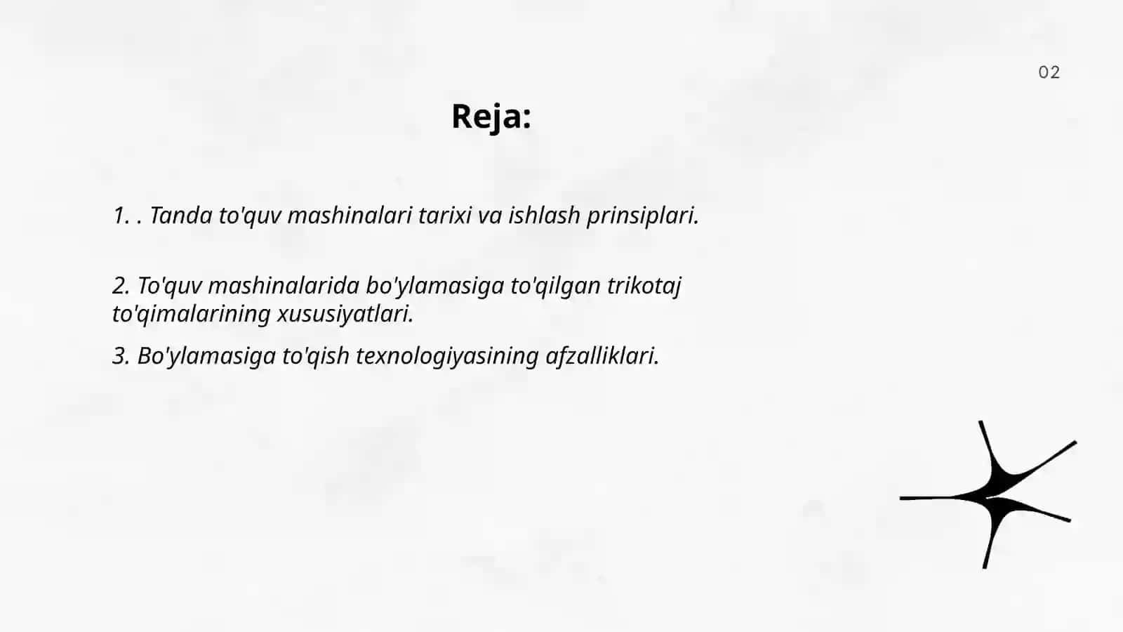 Trikotaj to'qimalari 2