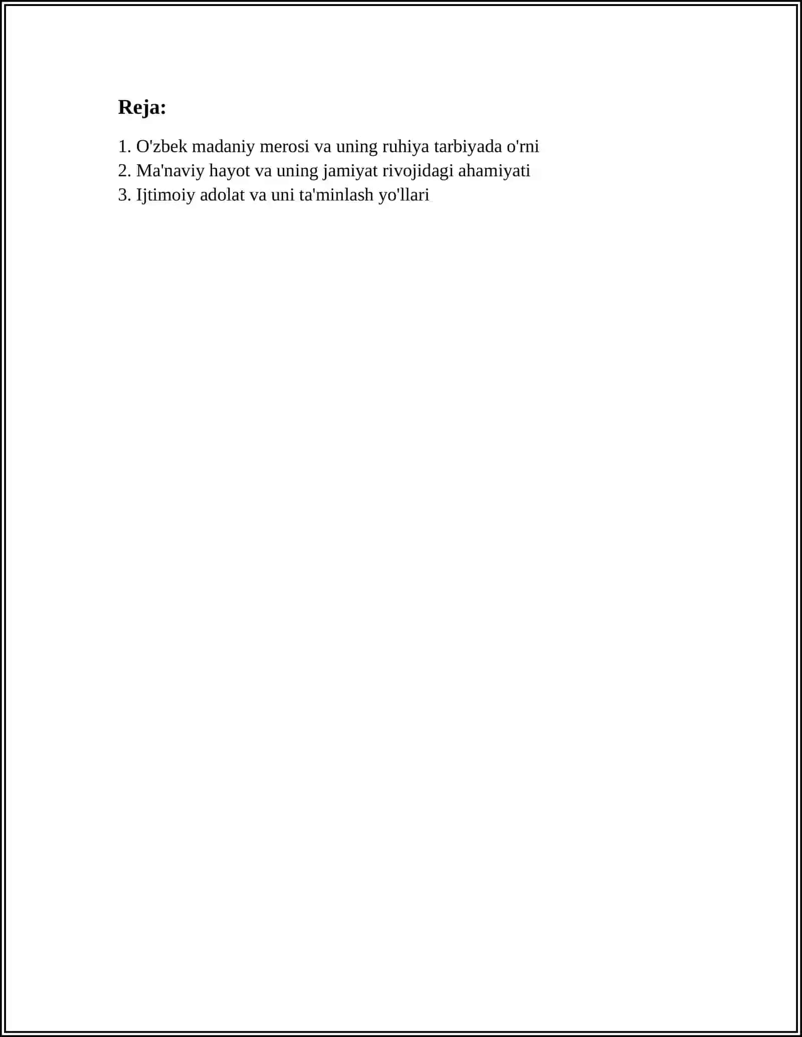 MA'NAVIY-MA'RIFIY TADBIRLAR 2