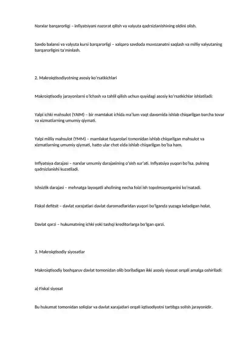 Makroiqtisodiyot 2