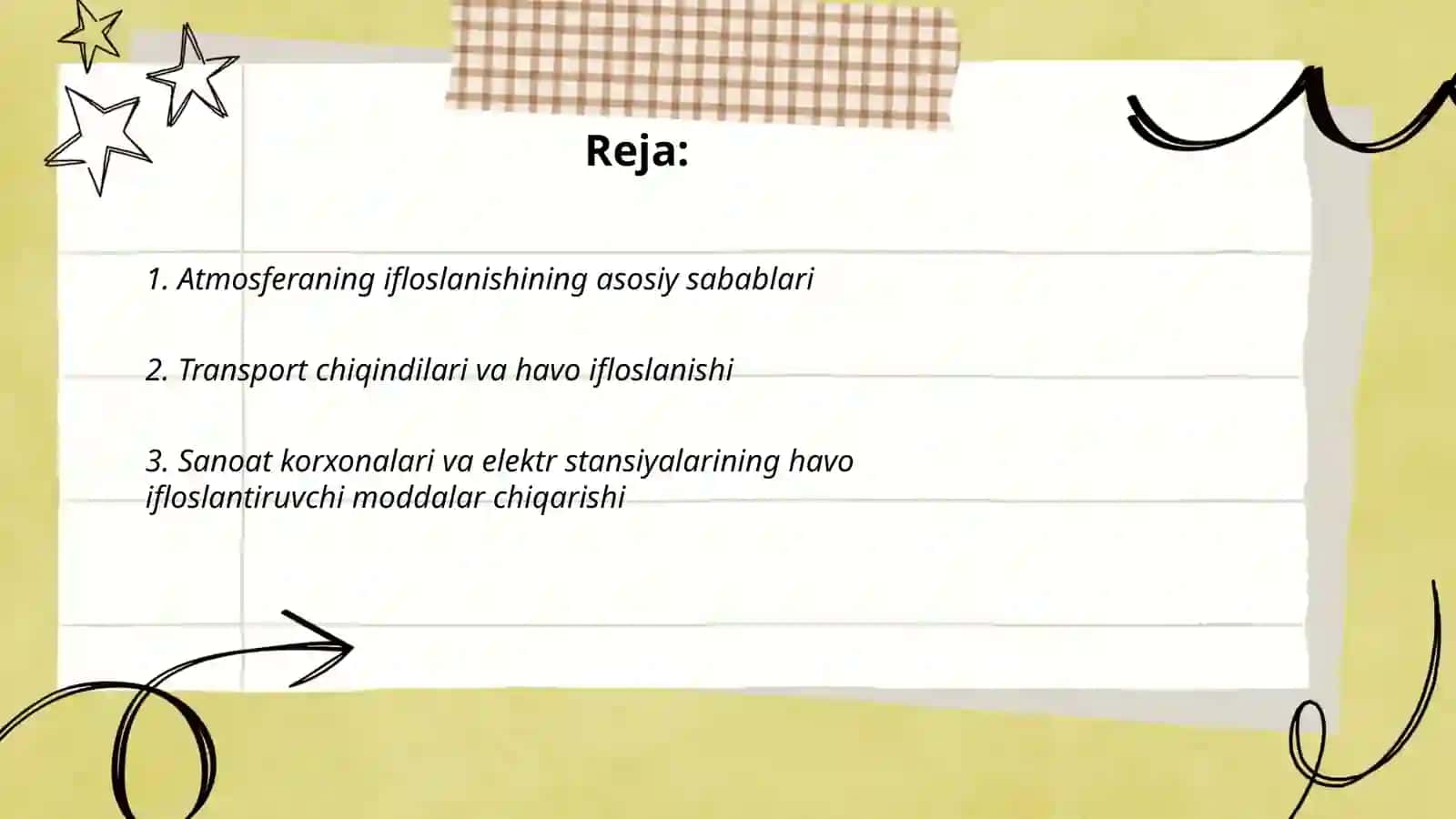 Atmosferaning ifloslanishi 2