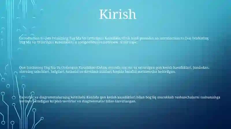 Qon Ivishining Tug'Ma Va Orttirilgan Kasalliklari 2