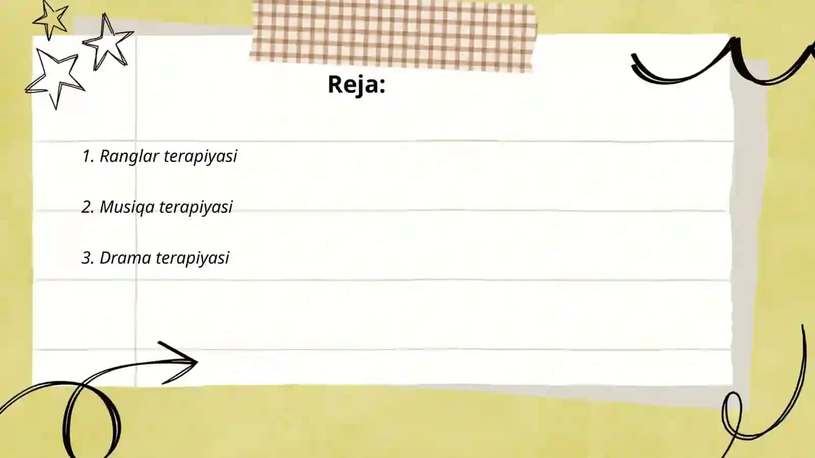 Ranglar terapiyasi 2