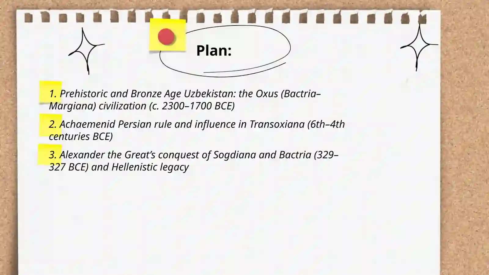 History of Uzbekistan: History and outstanding dates 2