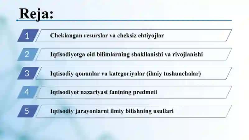 Iqtisodiyotga kirish 2