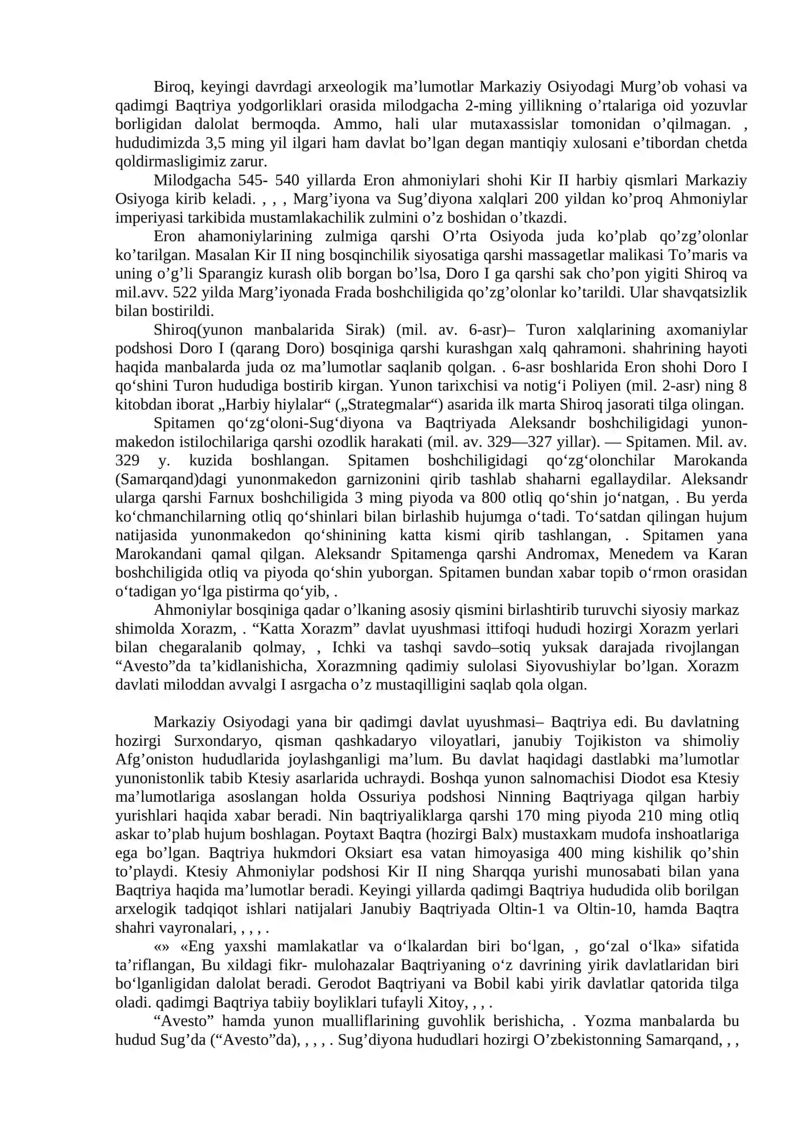 O‘ZBEKISTONDA MUSTAQILLIK G‘OYALARINING TARIXIY ASOSLARI 2