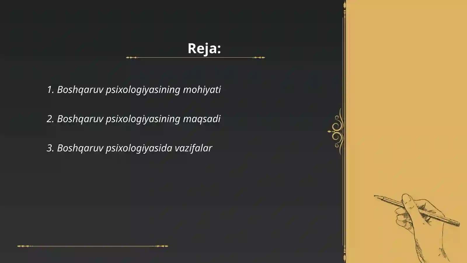Boshqaruv psixologiyasi 2