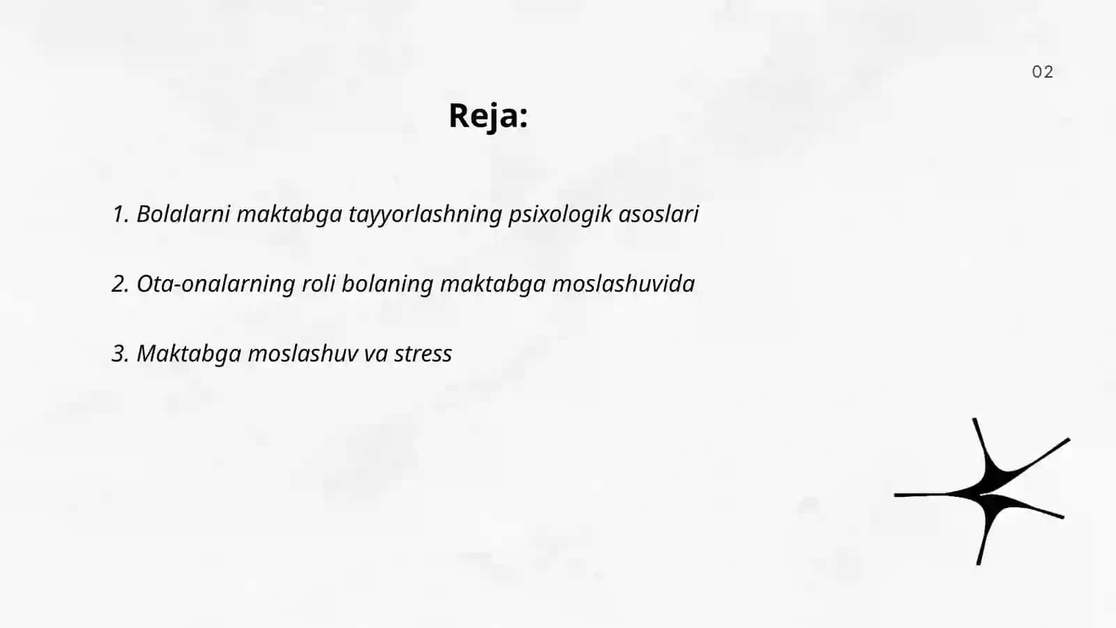 Bolalarni maktabga psixologik tayyorlash 2