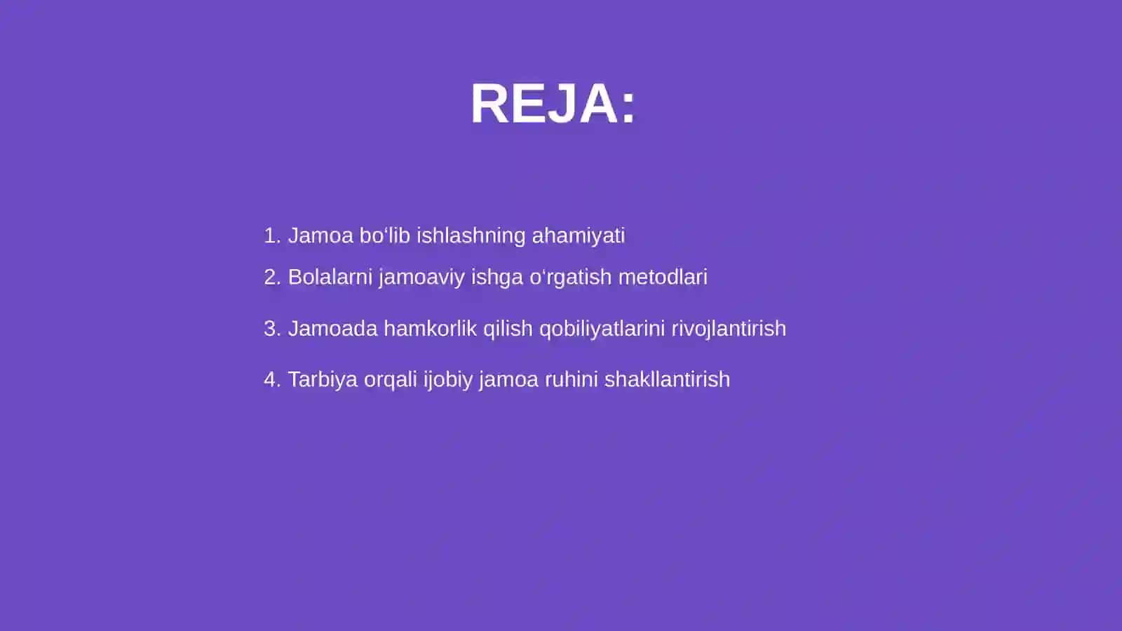 Bolalarni jamoa bo'lib ishlashda tarbiyani oʻrni 2