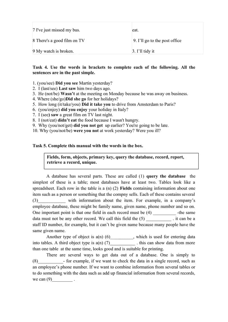 INTERMEDIATE ASSESSMENT 2