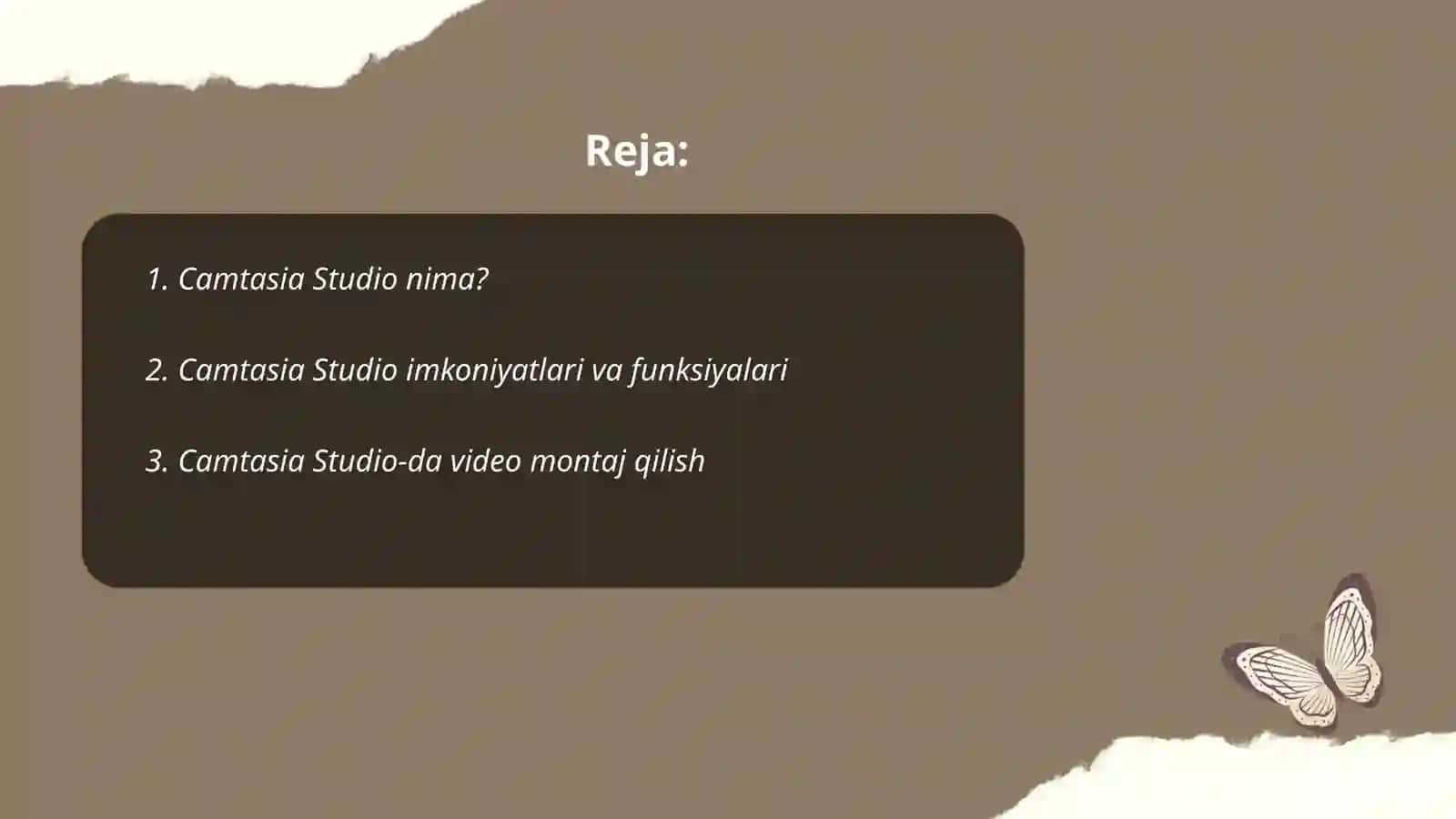 Camtasia Studio 2