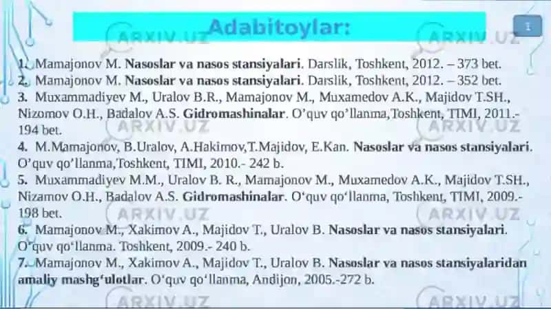 Nasosqurilmasi 2