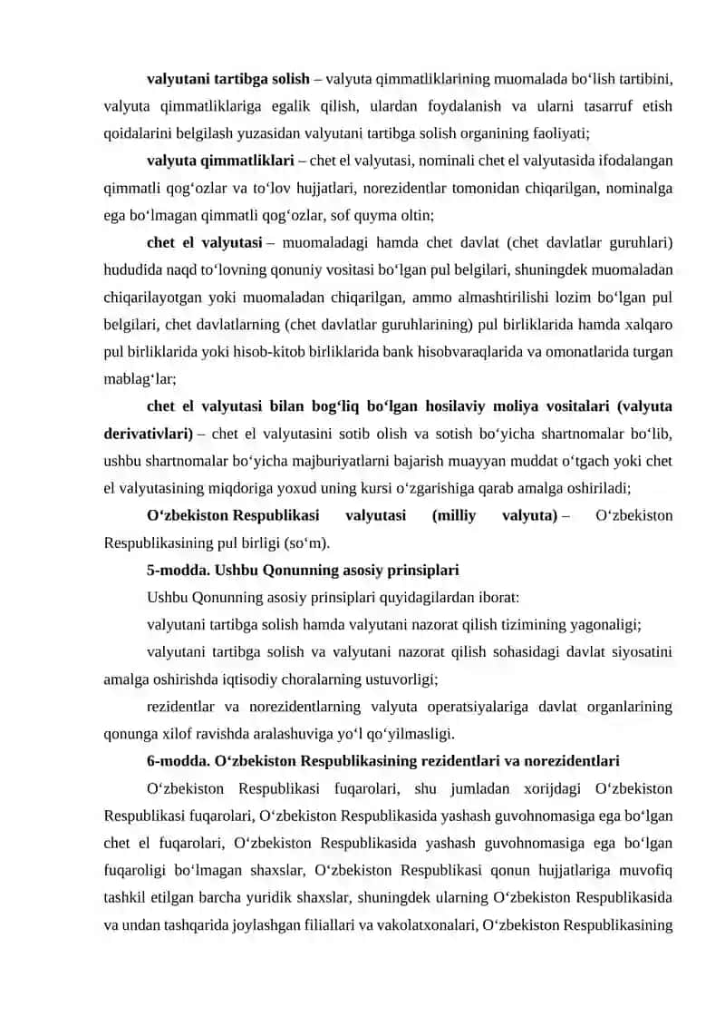 Chet el valyutasida operatsiyalarni hisobga olish 2