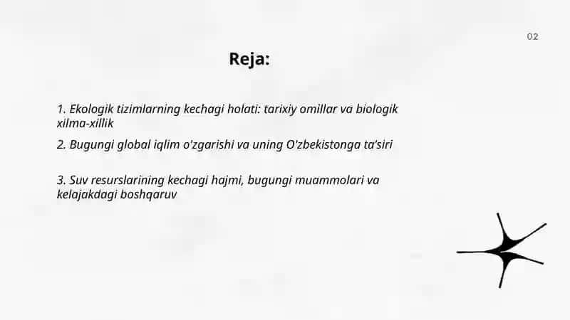 Ekologiya — Kecha, Bugun va Ertaga 2