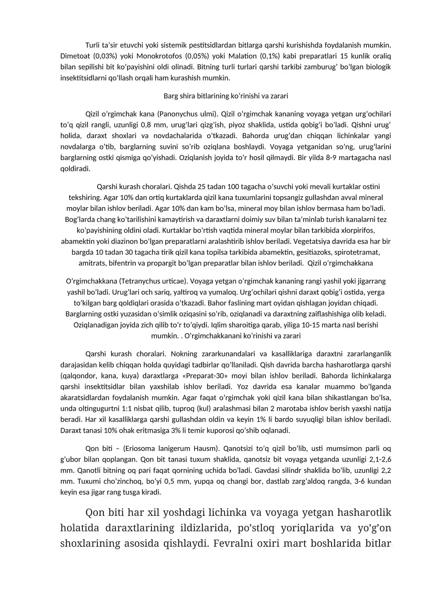 Nok daraxti zararkunandalari 2