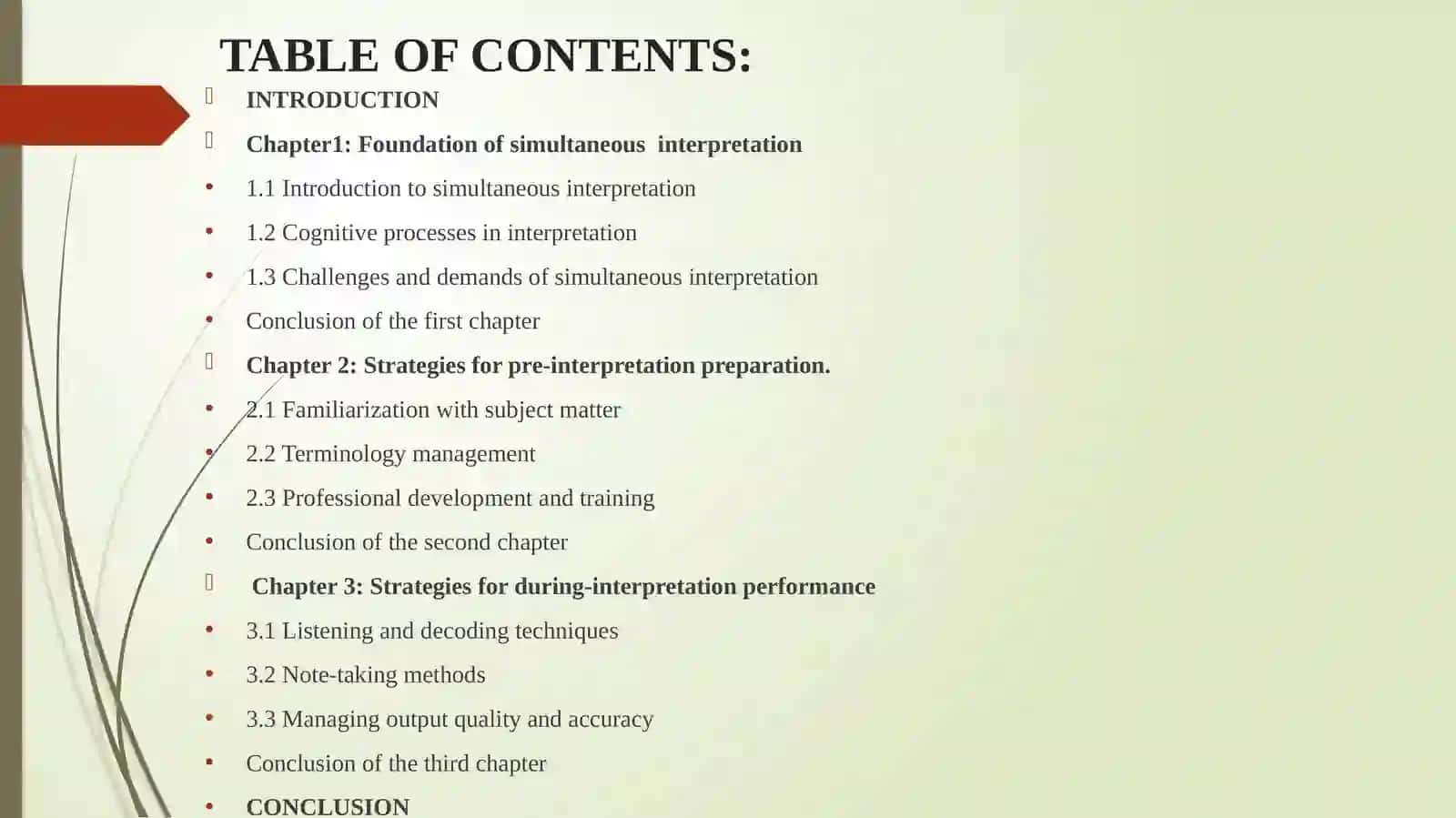 Strategies in simultaneous interpretation 2