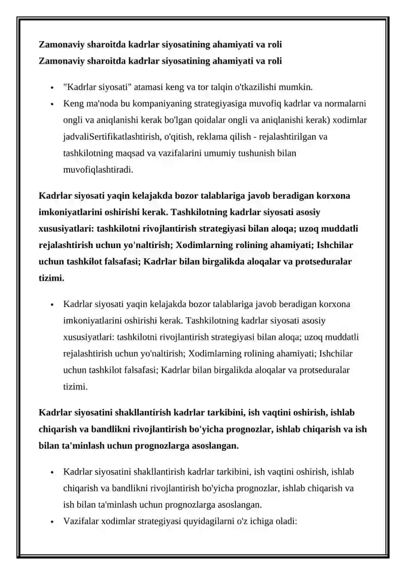 Kadrlar siyosati 2