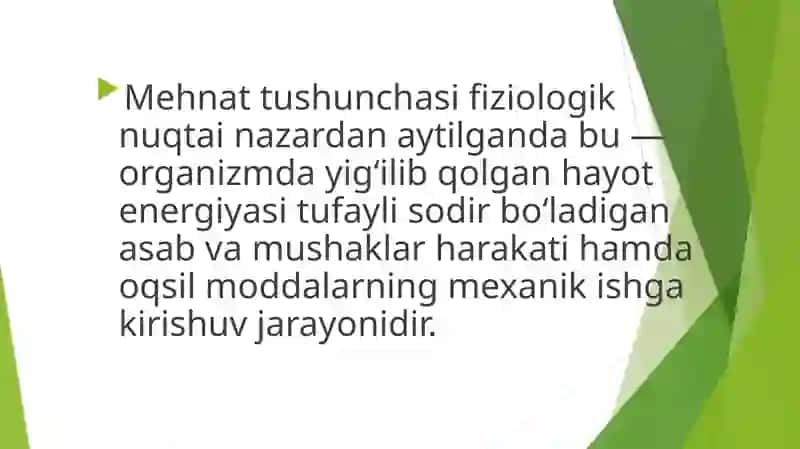 Mehnatni boshqarish usullari 2