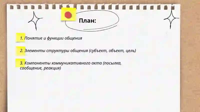 Общение и его структура 2