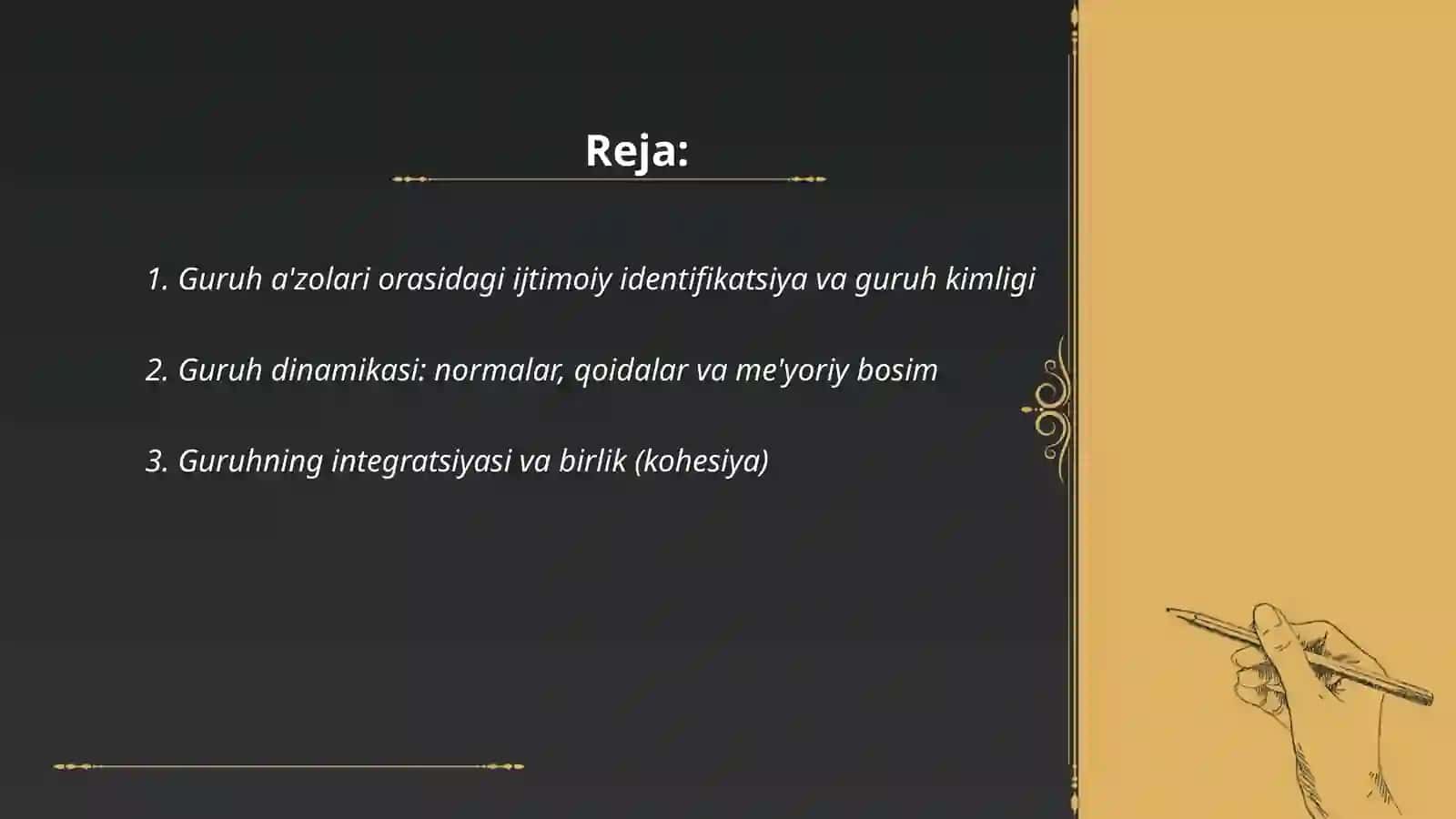 Guruxlar psixoligiyasi 2